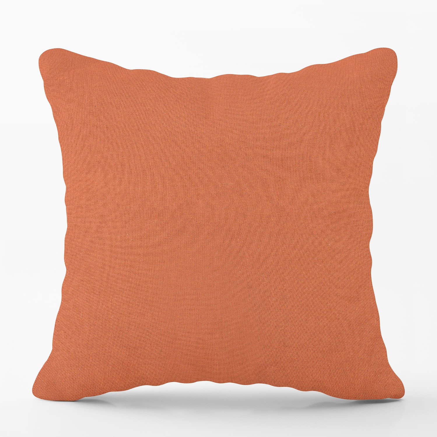  COTTON CUSHION 40Χ40 SOLID TERRACOTTA